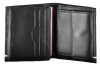 Tommy Hilfiger fekete férfi kisméretű álló bőr pénztárca 9 x 10 cm