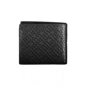 Tommy Hilfiger fekete férfi bőr pénztárca 12 x 12 x 2 cm