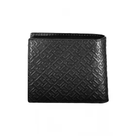 Tommy Hilfiger fekete férfi bőr pénztárca 12 x 12 x 2 cm