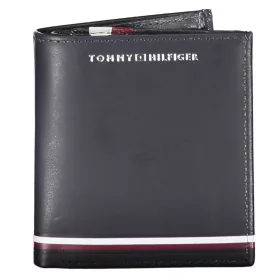   Tommy Hilfiger sötétkék férfi kisméretű álló bőr pénztárca 9 x 10 cm