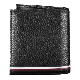   Tommy Hilfiger sötétkék férfi kisméretű álló bőr pénztárca 9 x 10 cm