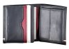Tommy Hilfiger sötétkék férfi kisméretű álló bőr pénztárca 9 x 10 cm
