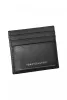 Tommy Hilfiger fekete férfi bőr pénztárca, kártyatartó 10 x 8 x 1 cm