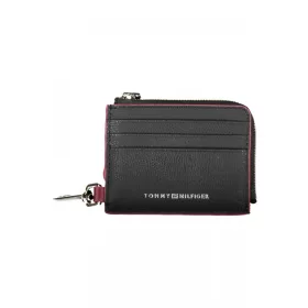 Tommy Hilfiger fekete férfi bőr pénztárca 10 x 8 x 2 cm