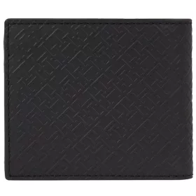 Tommy Hilfiger fekete férfi bőr pénztárca 12 x 10 cm