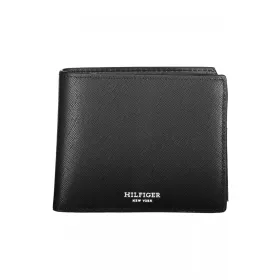 Tommy Hilfiger fekete férfi bőr pénztárca 12 x 9 x 2 cm