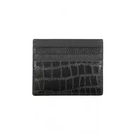 Tommy Hilfiger fekete férfi bőr pénztárca 10 x 8 x 1 cm