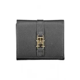 Tommy Hilfiger fekete női pénztárca 12 x 9 x 4 cm