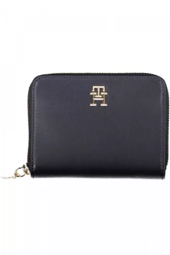 Tommy Hilfiger sötétkék női pénztárca 13 x 10 x 3 cm