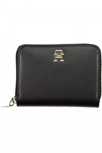 Tommy Hilfiger fekete női pénztárca 13 x 10 x 3 cm