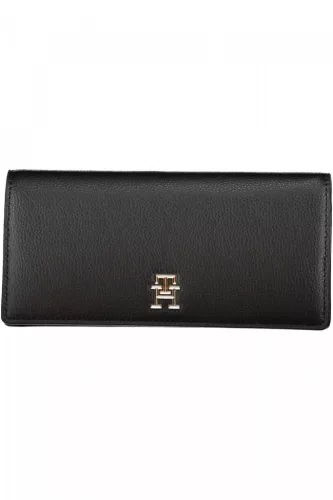 Tommy Hilfiger fekete női pénztárca 19 x 10 x 2 cm