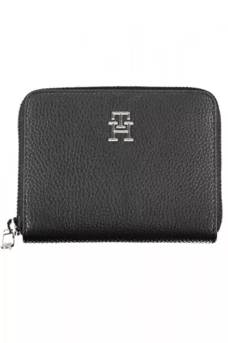 Tommy Hilfiger női fekete pénztárca 13 x 10 x 3 cm