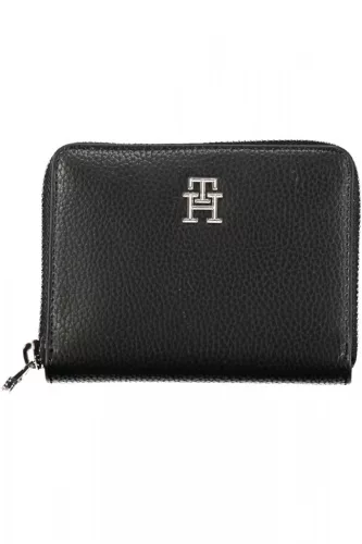 Tommy Hilfiger fekete női pénztárca 13 x 10 x 3 cm