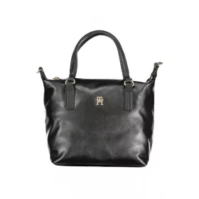   Tommy Hilfiger fekete női válltáska, oldaltáska 23 x 20 x 15 cm