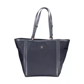   Tommy Hilfiger sötétkék női válltáska, shopper táska 40 x 30 x 22 cm