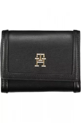Tommy Hilfiger fekete női pénztárca 12 x 10 x 3 cm