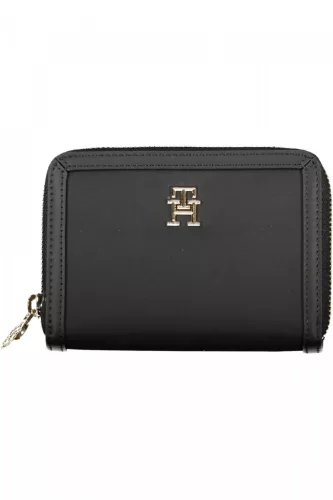 Tommy Hilfiger fekete női pénztárca 14 x 10 x 2 cm