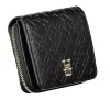 Tommy Hilfiger női fekete pénztárca 12 x 10 x 3 cm