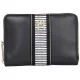 Tommy Hilfiger fekete női bőr pénztárca 14 x 10 cm