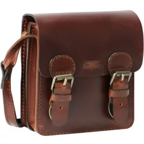   Blázek & Anni kis tuckzáras selyemfényű bőr válltáska 17 x 15,5 cm