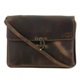   Blázek & Anni lengőzárs pull-up női bőr válltáska 27 x 20 cm