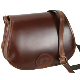   Blázek & Anni közepes méretű bőr vadász táska, válltáska 28 x 20,5 cm