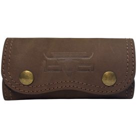 Blázek & Anni nagy bőr kulcstartó