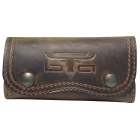 Blázek & Anni nagy bőr kulcstartó