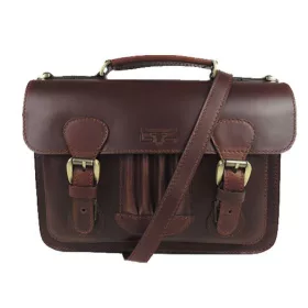   Blázek & Anni tolltartós mini női bőr aktatáska 33 x 23,5 cm