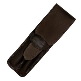   Blázek & Anni selyemfényű valódi bőr tolltartó 16 × 5 cm