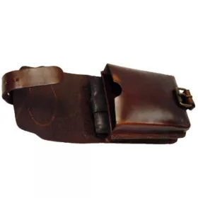 Blázek & Anni álló bőr övtáska 12 x 16 cm