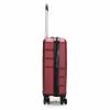 Bontour Spinner, bordó színű, keményfalú kabin bőrönd, 55 cm