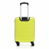Bontour Spinner, lime-zöld színű, keményfalú kabin bőrönd, 55 cm