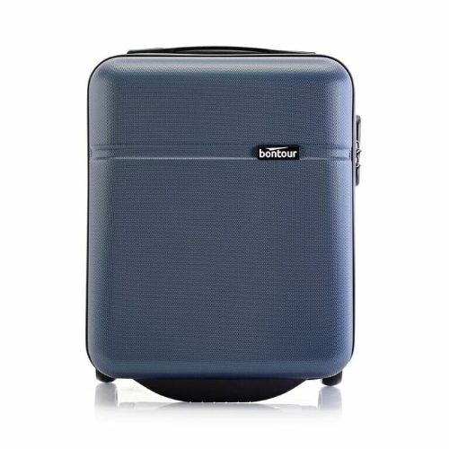 Bontour CabinOne kék színű, keményfalú, Wizzair, Ryanair kabinbőrönd 40×30×20 cm