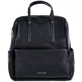 Pierre Cardin női fekete hátizsák 39 x 30 cm