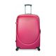 Bossana 4 kerekes, kemény falú, Wizzair, Ryanair kabinbőrönd 55 cm, rózsaszín