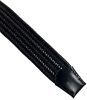 Rialto fonott bőr gumírozott férfi bőr öv, 130 cm