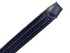 Rialto fonott bőr gumírozott férfi bőr öv, 130 cm
