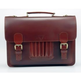   Blázek & Anni hat tolltartós válaszfalas férfi bőr aktatáska 41 x 29 cm.