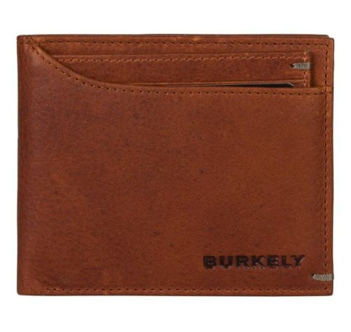 Burkely Antique Avery konyak színű, bőr pénztárca, kártyatartó