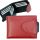 Choice piros-kék női bőr pénztárca, kivehető kártyatartóval