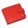 Choice kompakt méretű bőr piros pénztárca 12 x 9,5 cm