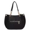 Karen-Chiara Nesca Max K 7055 fekete női válltáska 40 x 26 x 15 cm