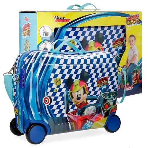 Disney Mickey Race 4 kerekes gyermekbőrönd 50 cm