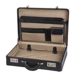 D&N Leder bővíthető, bőr diplomata táska