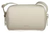 Coccinelle női fehér bőr oldaltáska, crossbody 22 x 13 x 10 cm