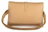 Coccinelle női barna bőr oldaltáska, crossbody 25 x 16 x 10 cm
