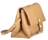 Coccinelle női barna bőr oldaltáska, crossbody 25 x 16 x 10 cm