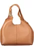 Coccinelle C-Easy konyakbarna női marhabőr hobó válltáska 20 x 15 x 13 cm