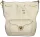 Coccinelle Beat Generation fehér bőr bucketbag, vödörtáska 27 × 21 × 14 cm